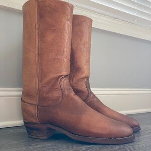 60s/70s Vintage Black Label Frye Boots.